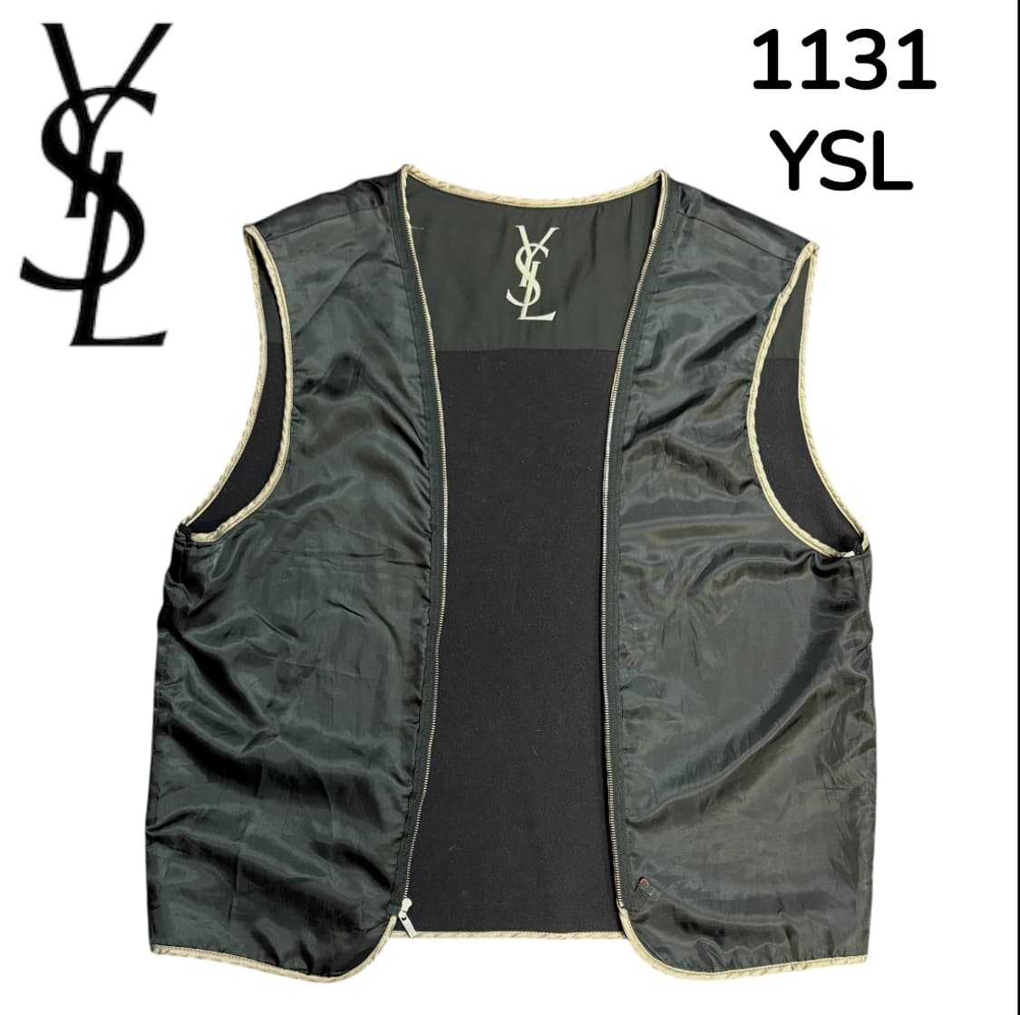 Ysl 입생로랑 아카이브 내피 분리 블루종 자켓  상품이미지5