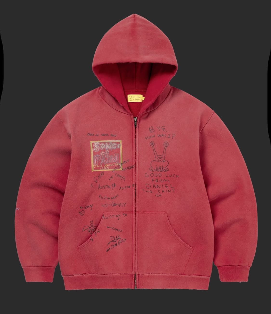 디스이즈네버댓 다니엘 존스턴 후드집업(S)(새 상품) 상품이미지1