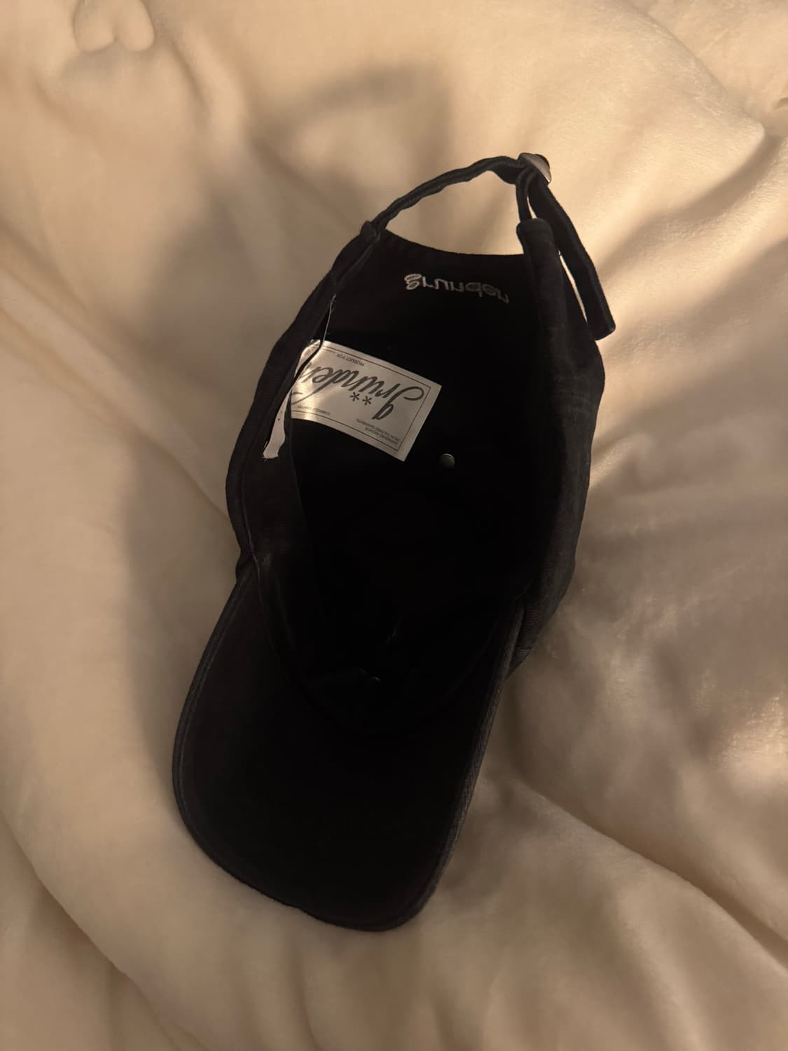 글런든 빈티지 로고 캡 (워시드 블랙) 상품이미지2