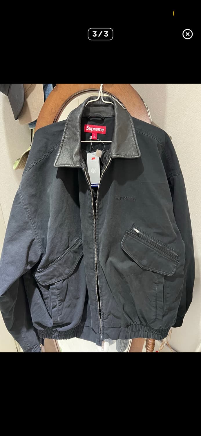 [새상품] 슈프림 레더칼라 유틸리티자켓 24FW 상품이미지3