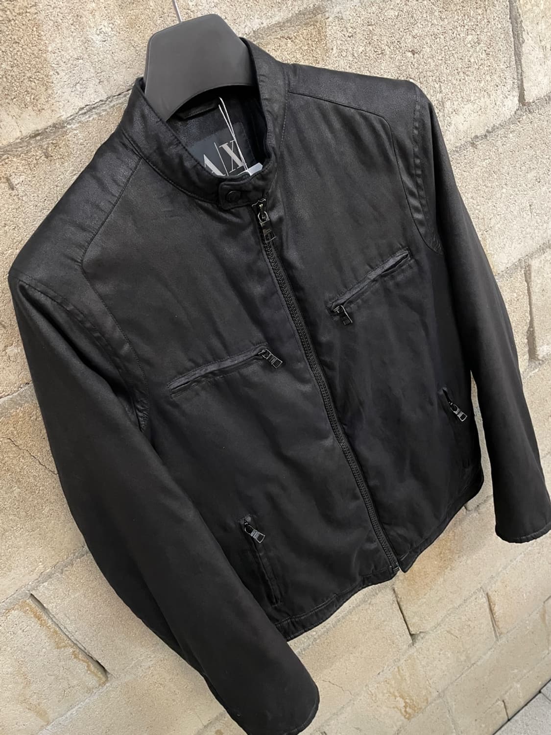 아르마니 익스체인지 싱글 라이더 자켓 상품이미지3