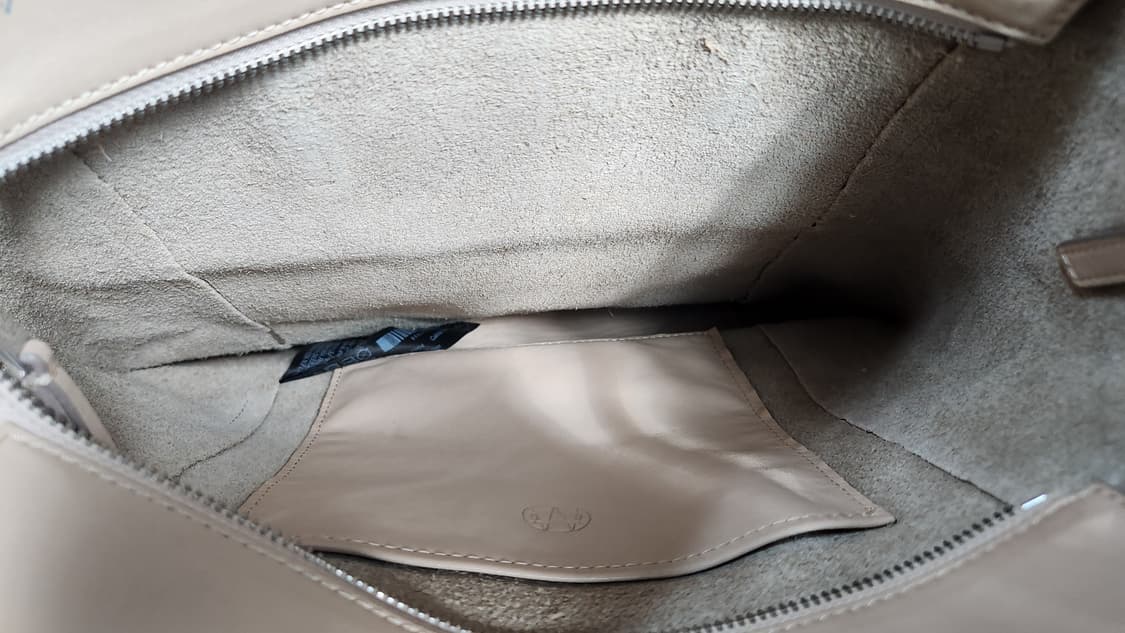 마시모두띠 베이지 가죽 토트백 상품이미지9