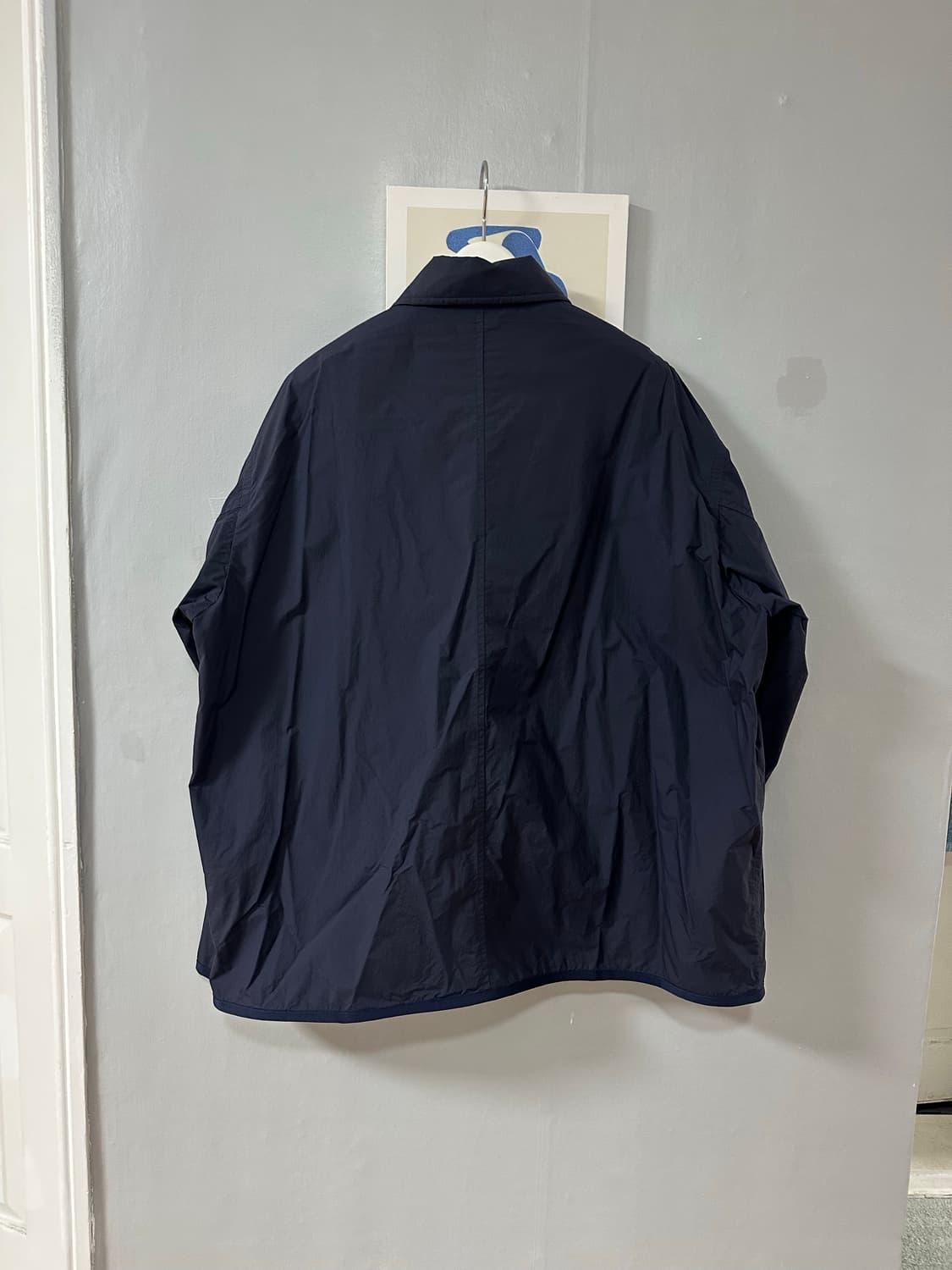 단톤 나일론 스포츠 자켓 네이비  상품이미지3