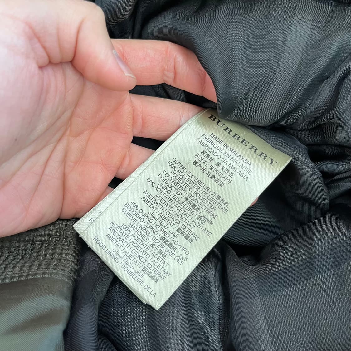 버버리 우먼 아비데일 패딩점퍼 Uk6 상품이미지6