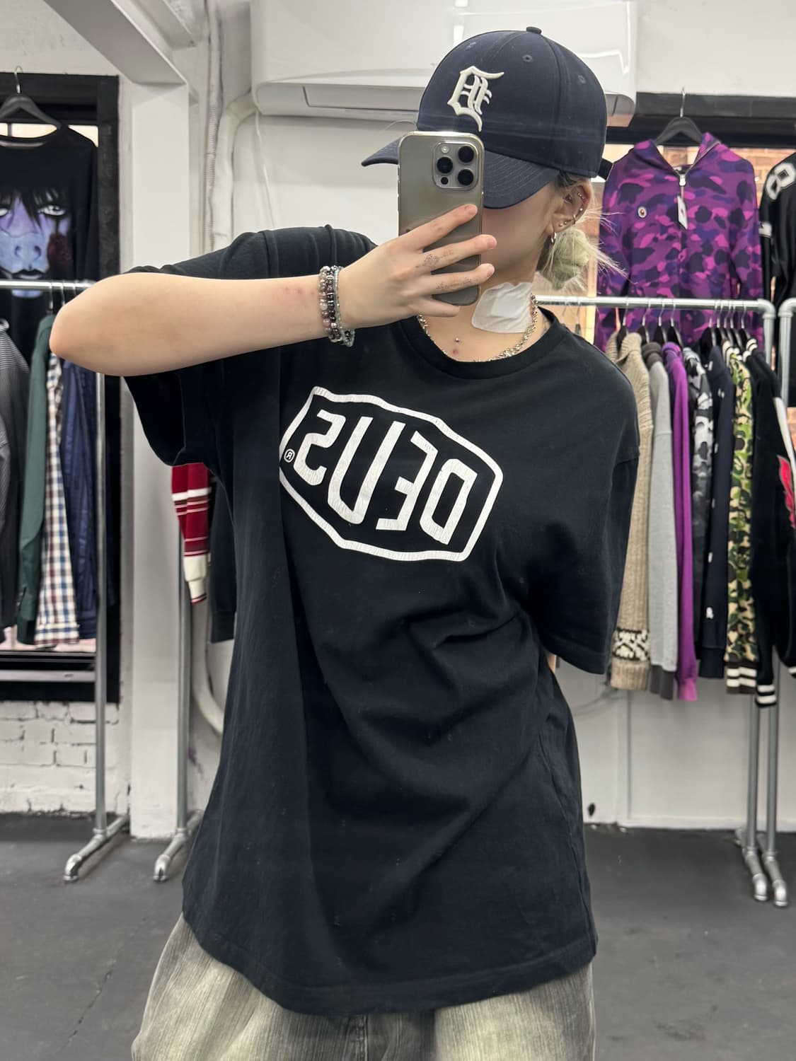 데우스 빅로고 티셔츠 상품이미지1