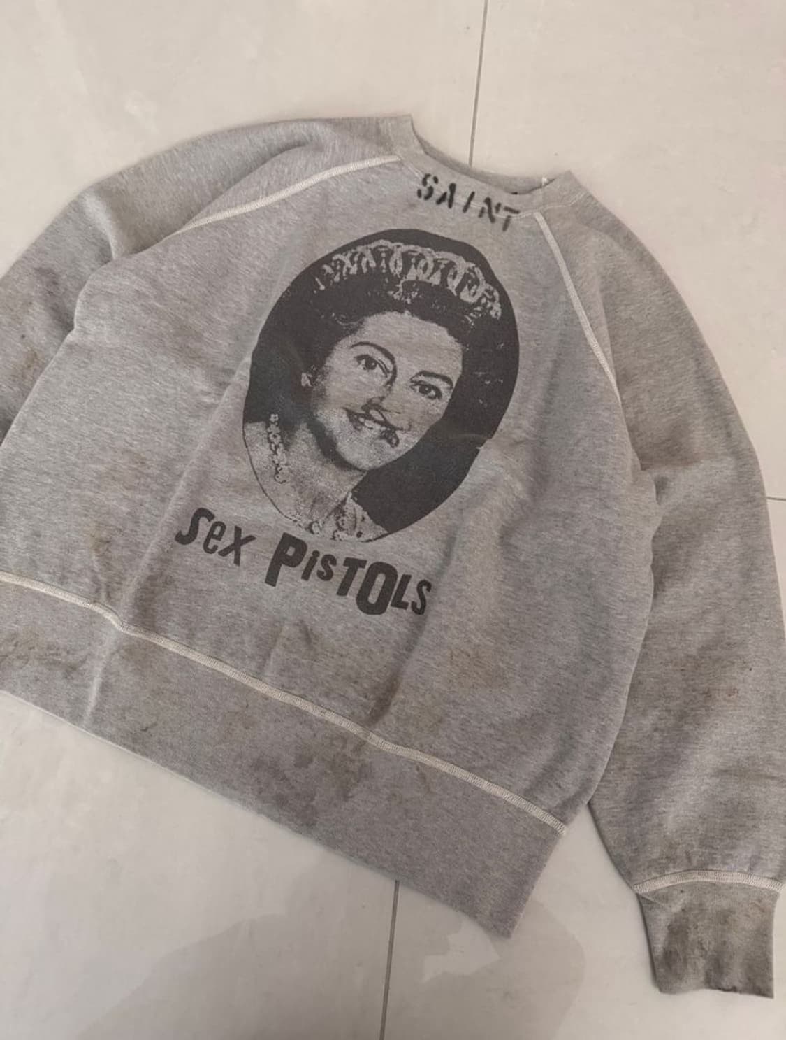 SEX PISTOLS CREW NECK SWEAT 44 37 넥 상품이미지1