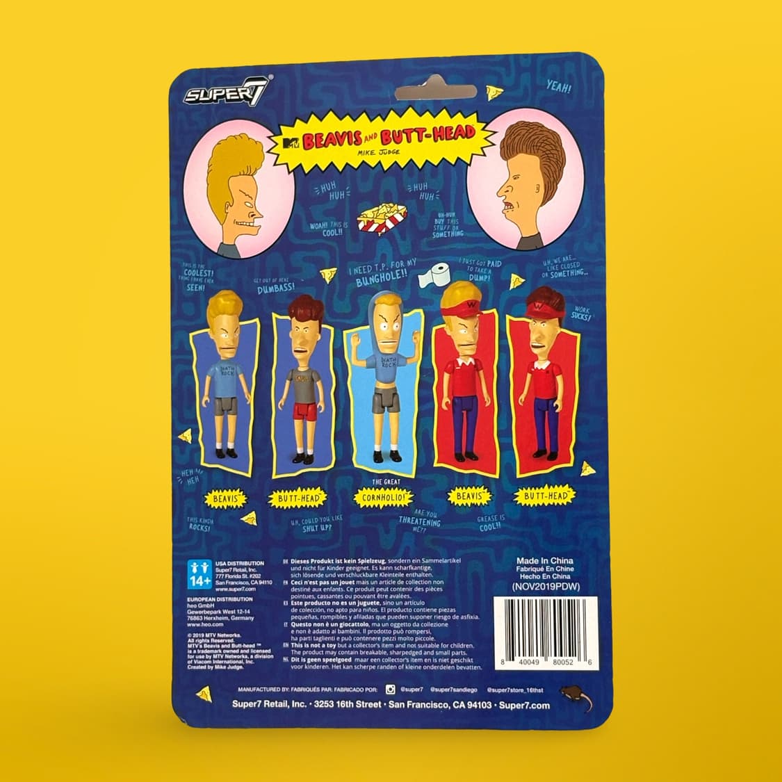 Beavis and Butthead 리액션 피규어 _버거월드ver 상품이미지4