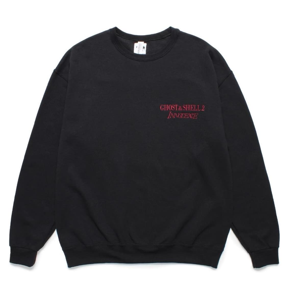 [XL] 와코마리아 x 고스트쉘 맨투맨 블랙  상품이미지7