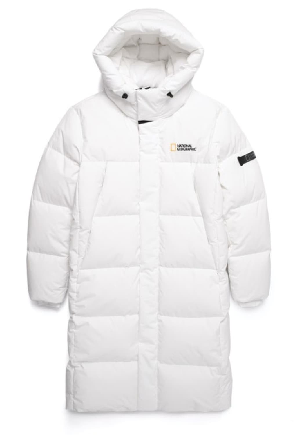 내셔널 지오그래픽 롱패딩 화이트 상품이미지1
