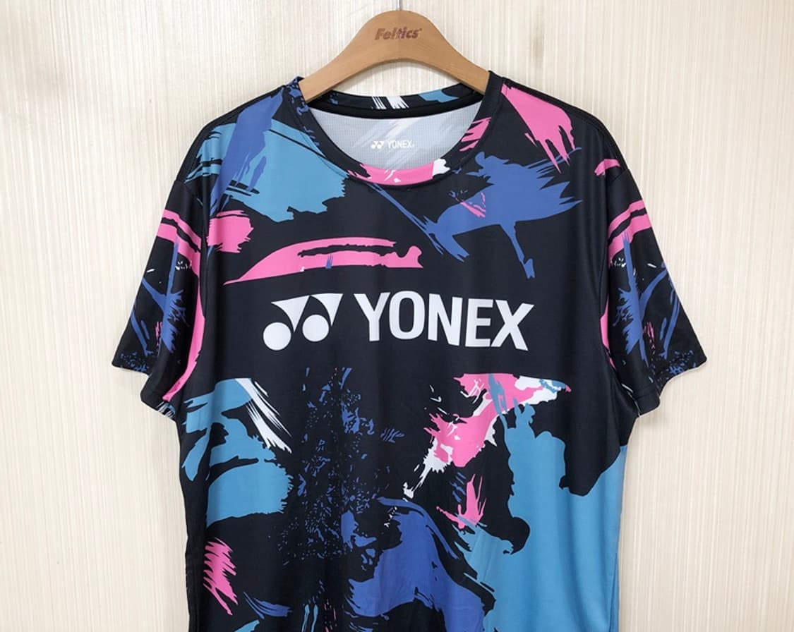 요넥스(YONEX) 배드민턴 선수지급/실착 트레이닝셔츠 4XL 상품이미지2