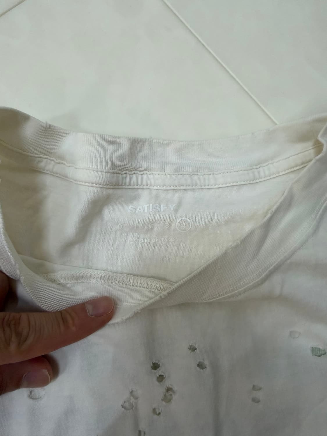 새티스파이 모스테크 반팔티 상품이미지3