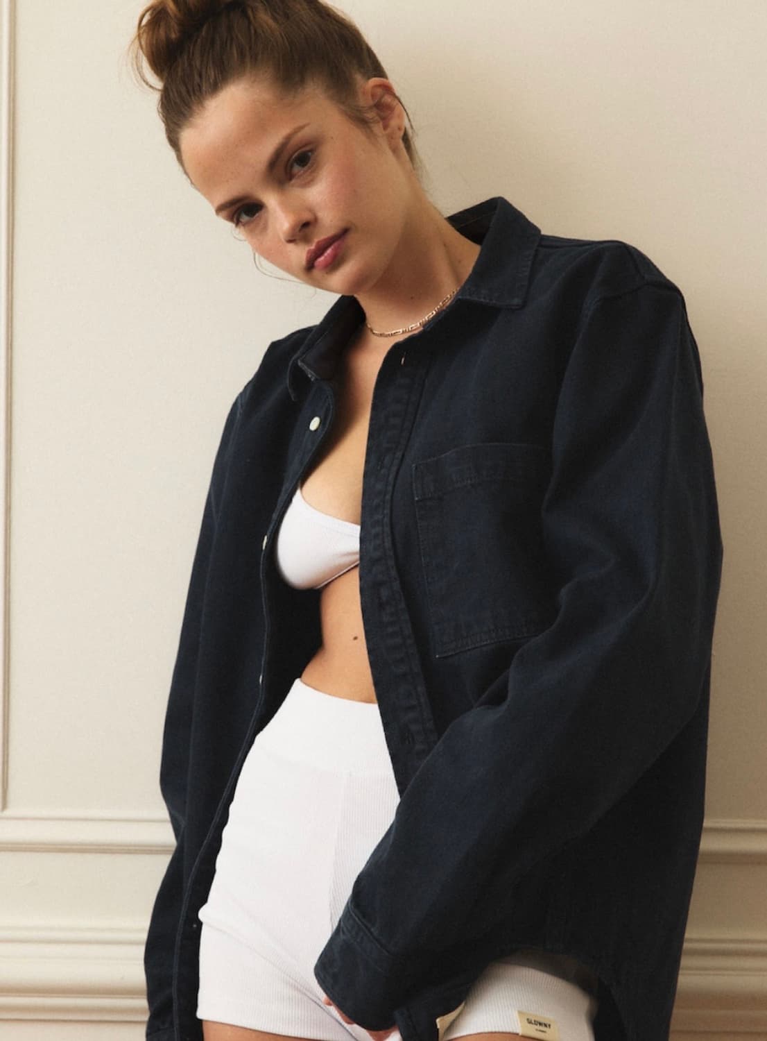 GLOWNY G CLASSIC COTTON TWILL SHIRTS 상품이미지4