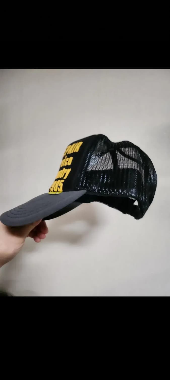 캐피탈 모자 데님리페어 블랙그레이 상품이미지2