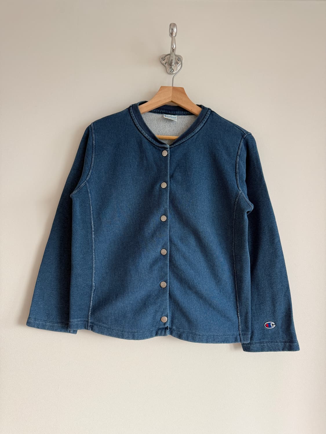 챔피온(Champion) 버튼업 스웻 가디건 상품이미지1