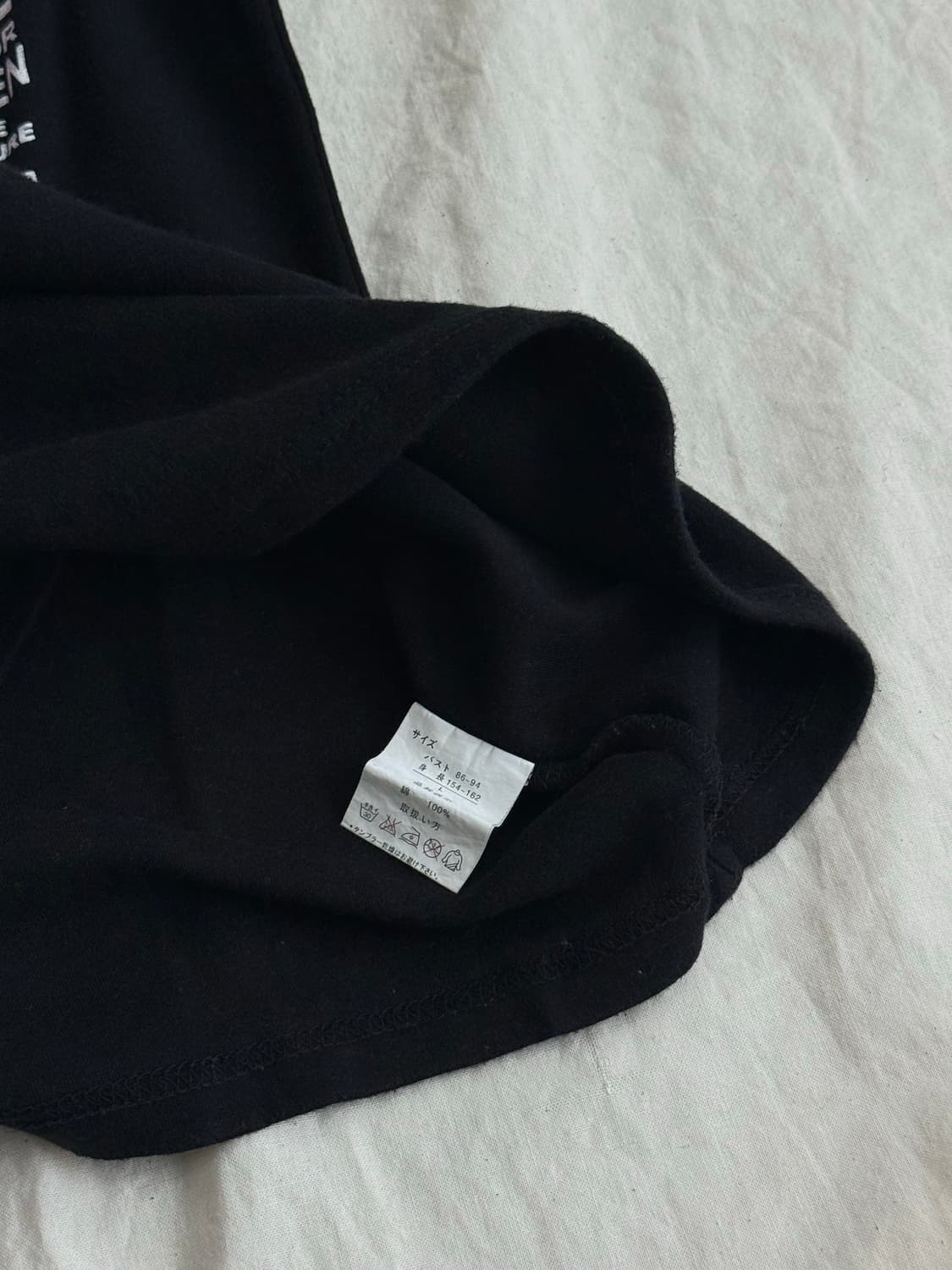 블랙 갸루 00‘s y2k 반팔  상품이미지5