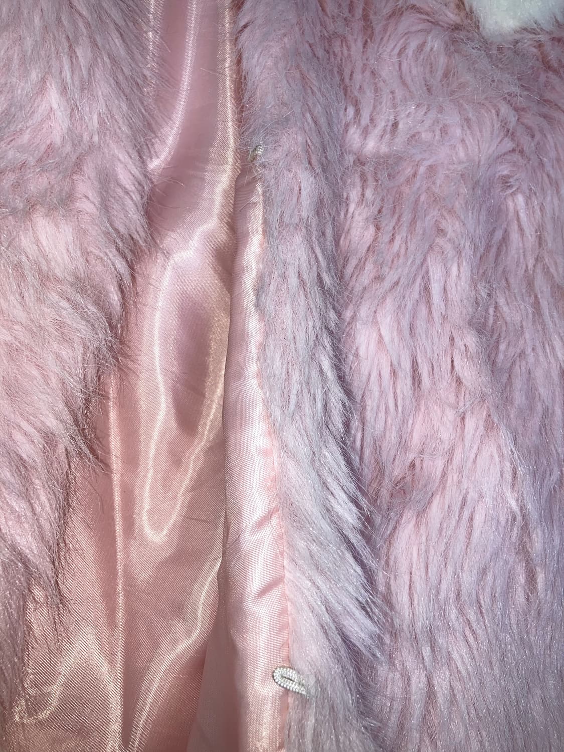 에코퍼 핑크 털코트 상품이미지3