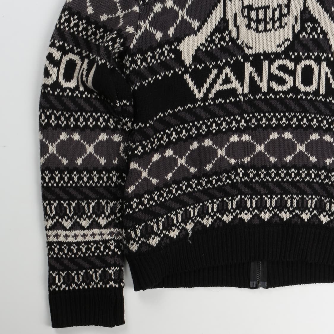 반슨 스컬 헤비울 스웨터  상품이미지8