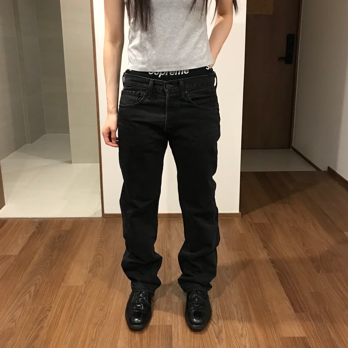 리바이스 501 멕시코 생산 블랙 데님 31/32 상품이미지1