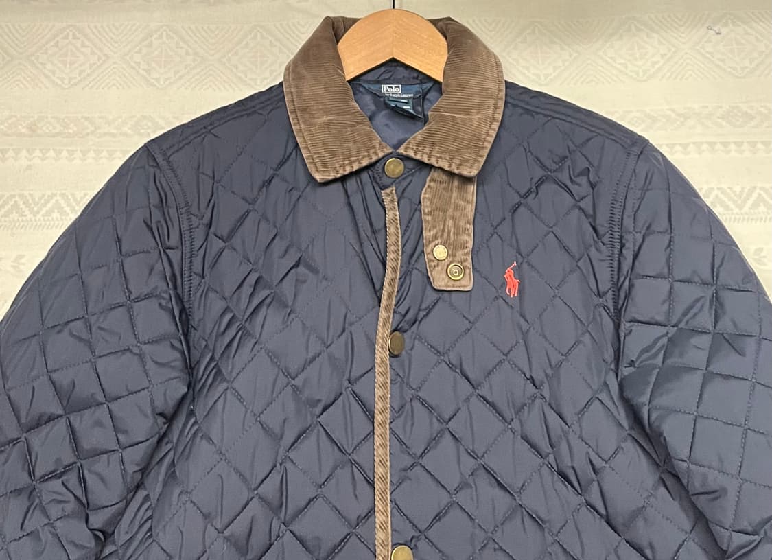 폴로 랄프로렌 네이비 퀼팅 자켓 상품이미지2