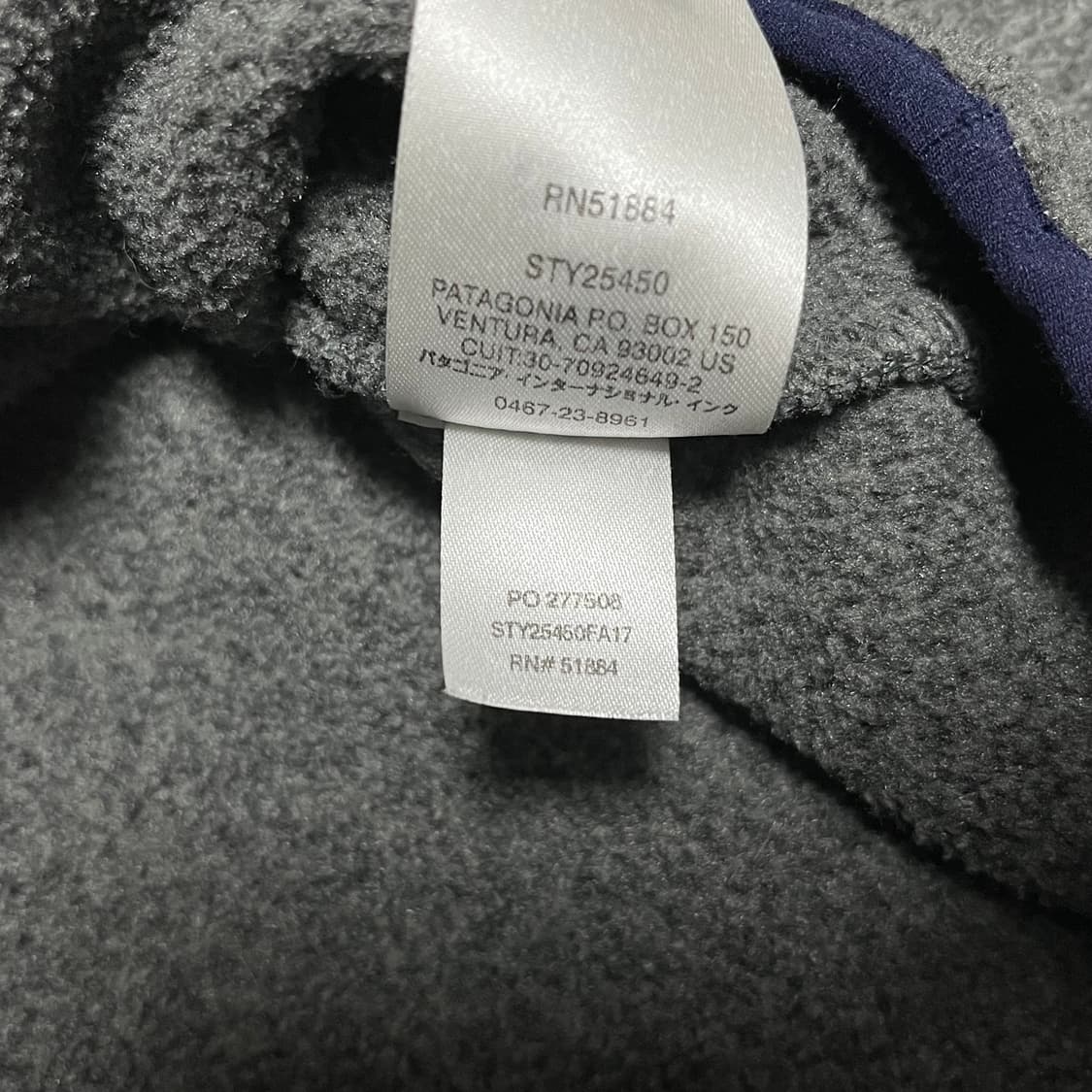 파타고니아 신칠라 니켈 네이비 상품이미지5