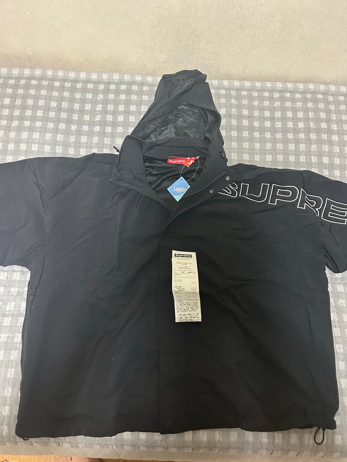 [L] 슈프림 스펠아웃 자수 트랙자켓 24FW 상품이미지2