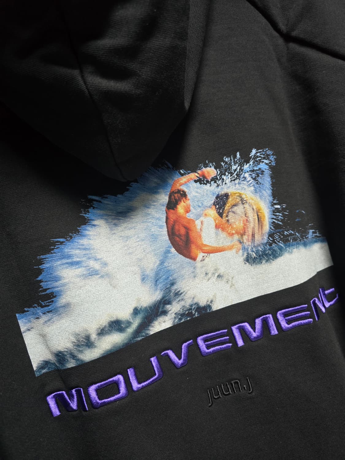 준지 코튼 루즈핏 그래픽 후디 s사이즈 상품이미지5