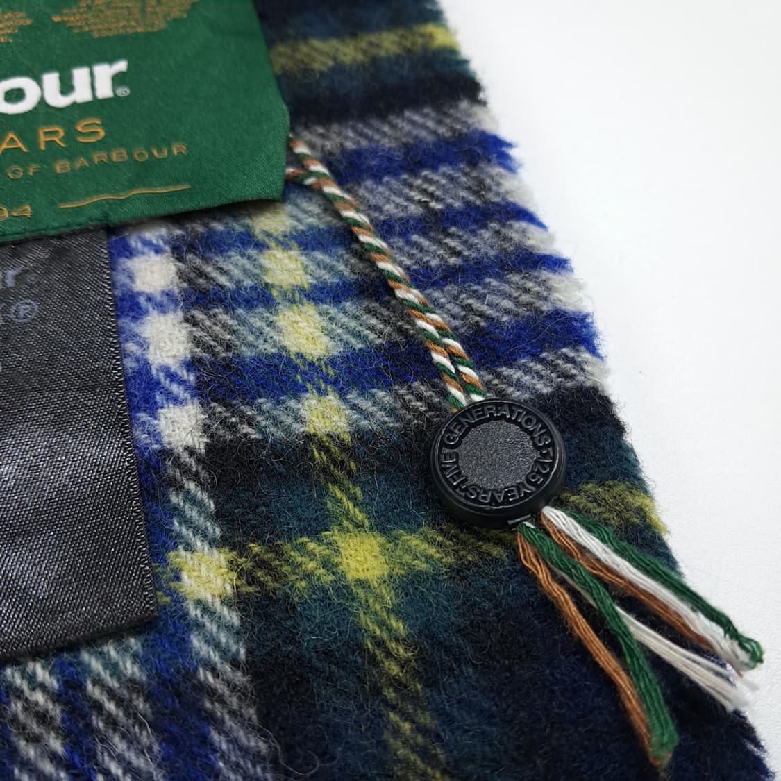 MX414 바버 울 타탄 머플러 상품이미지5