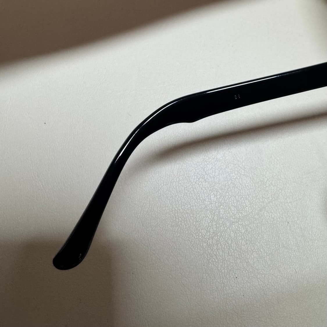 백산안경 린디브로우 블랙실버  47사이즈 하쿠산메가네 상품이미지5