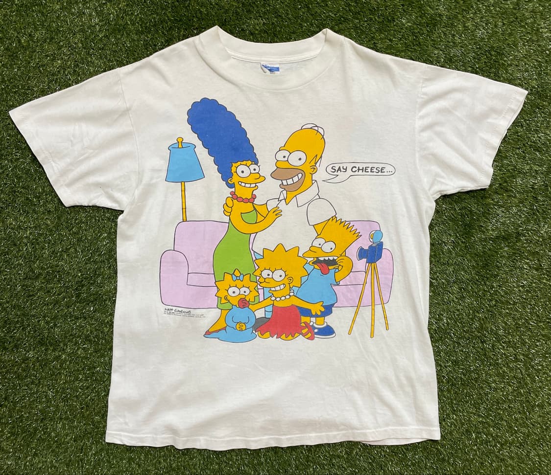 90s 빈티지 심슨 가족 티셔츠 상품이미지2