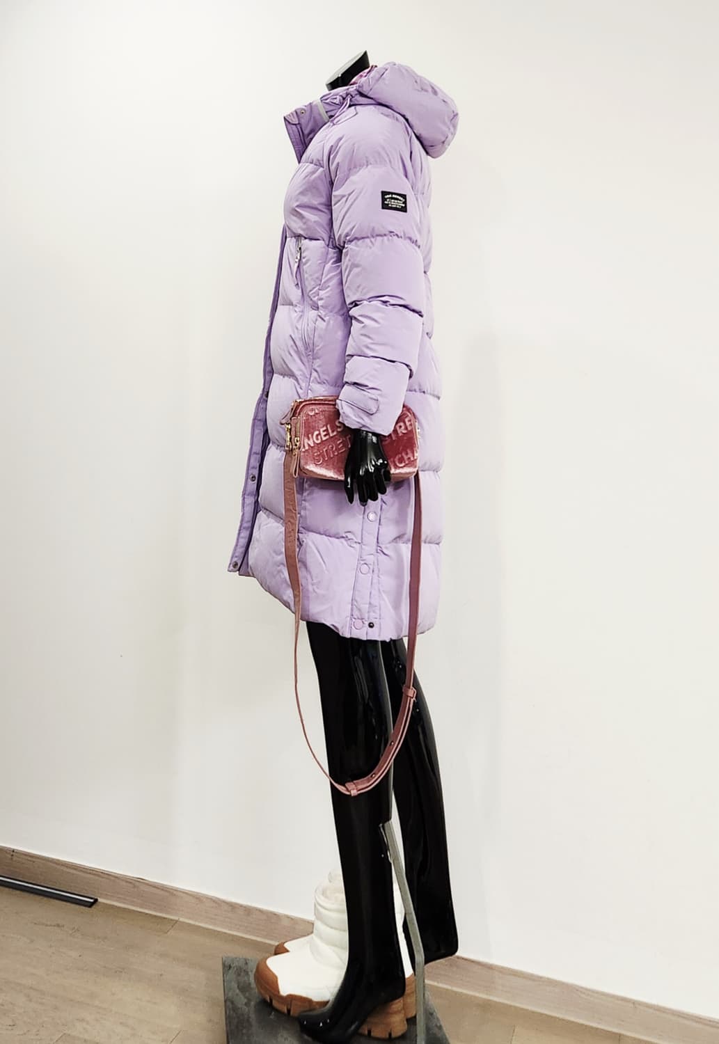 보라 롱패딩  상품이미지4