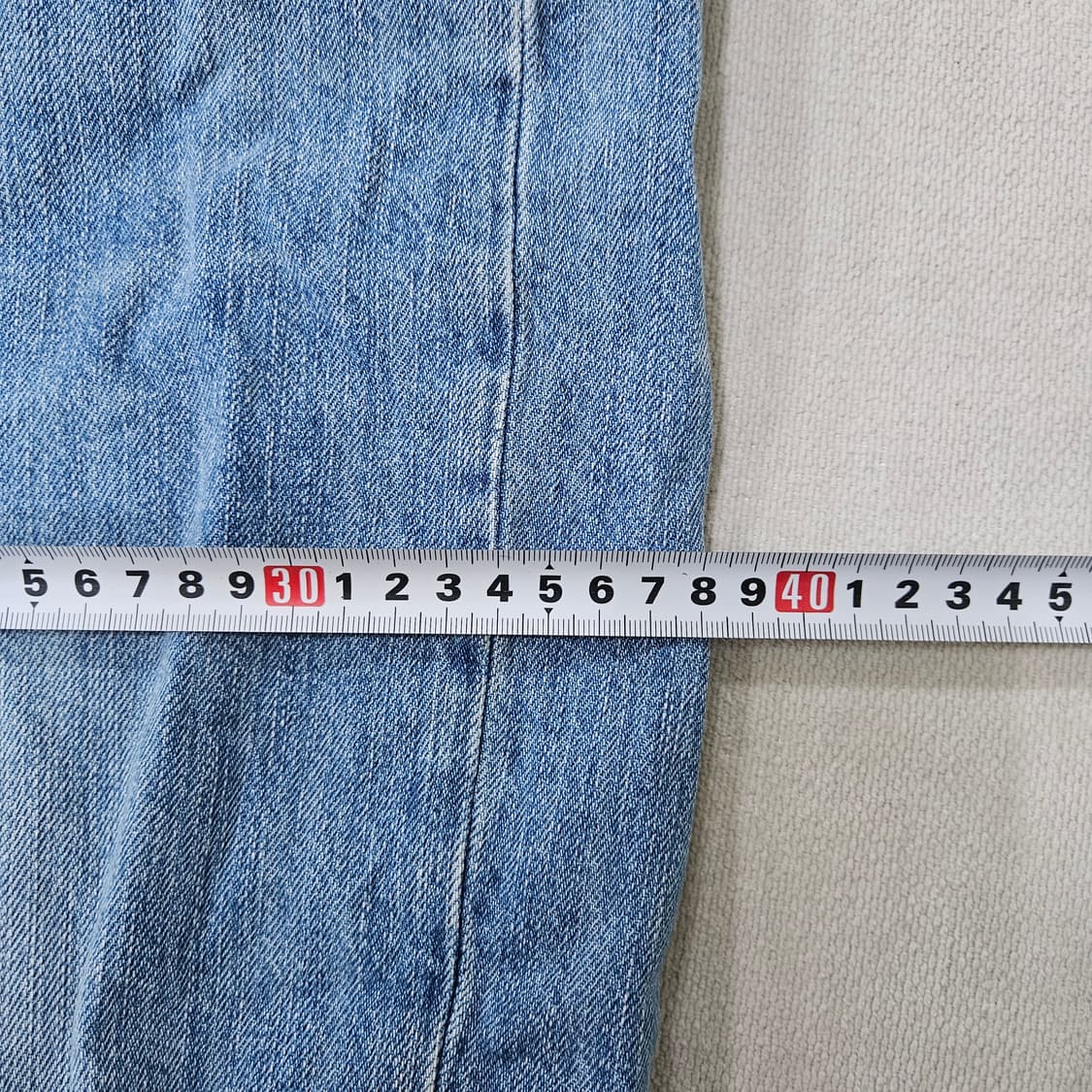 36 자라 빅사이즈 데님 팬츠 0408Y 상품이미지6