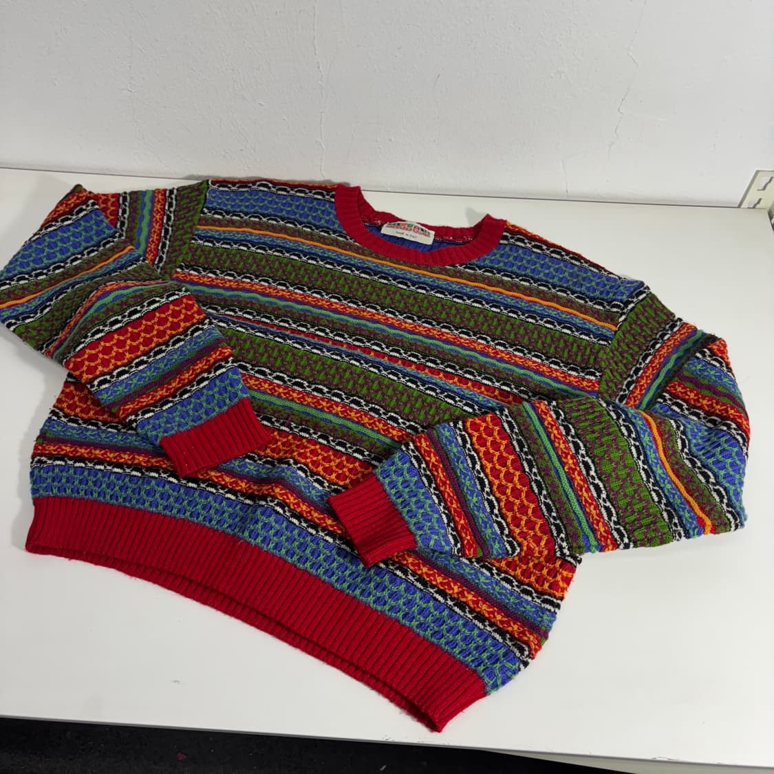 M 미쏘니 멀티패턴 케이블니트 상품이미지2