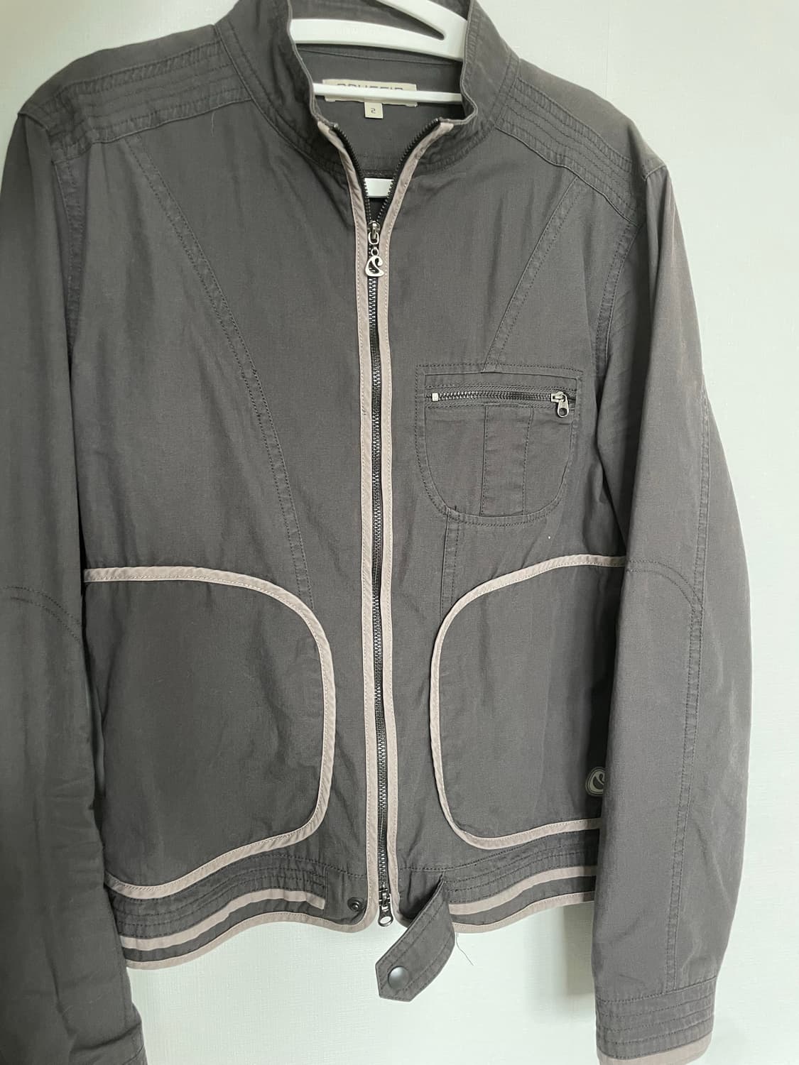 코이세이오 코튼 바인딩 자켓 퍼플 2 상품이미지1