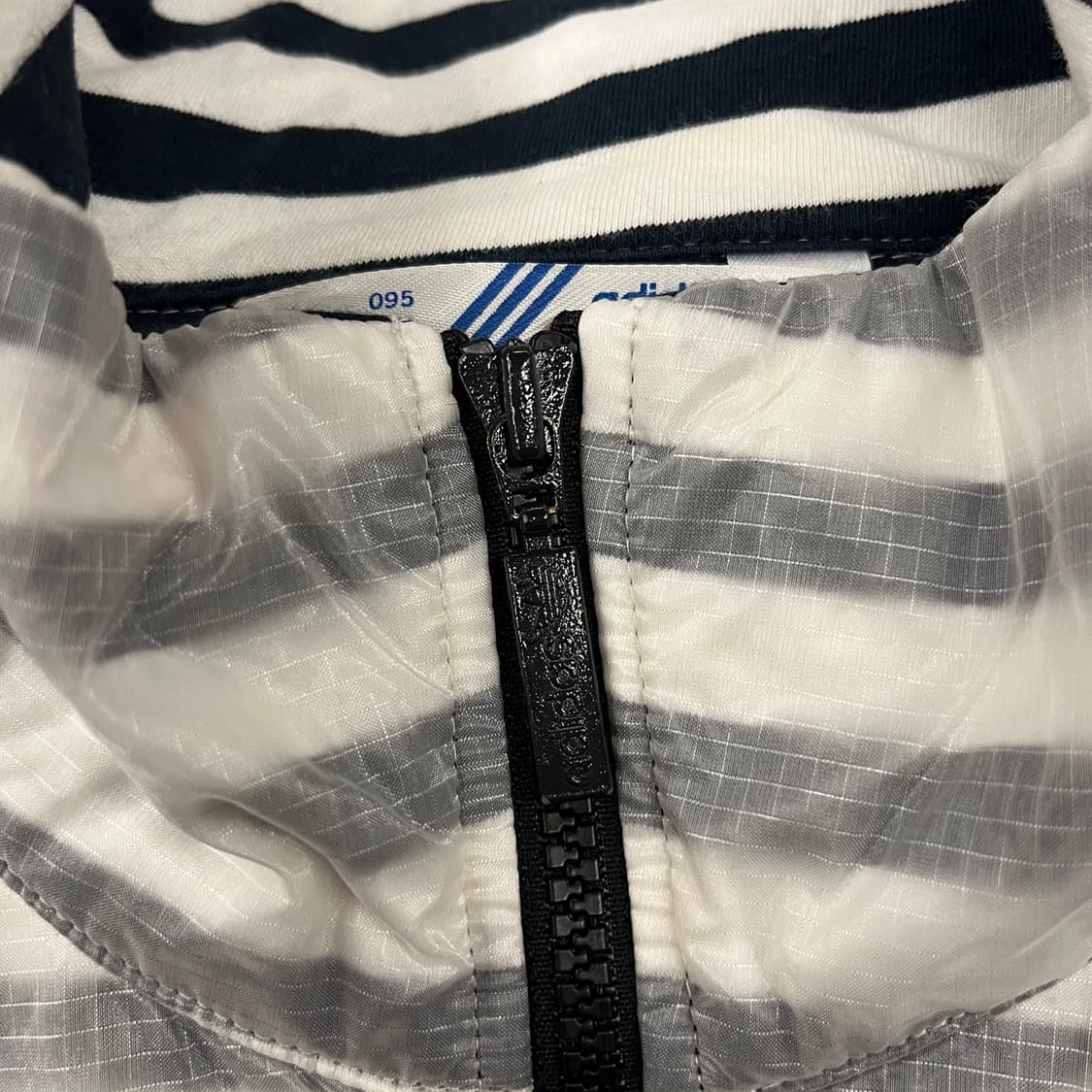 [정품/95] 아디다스 파이어버드 스트라이프 나일론 바람막이 자켓 b15 상품이미지7