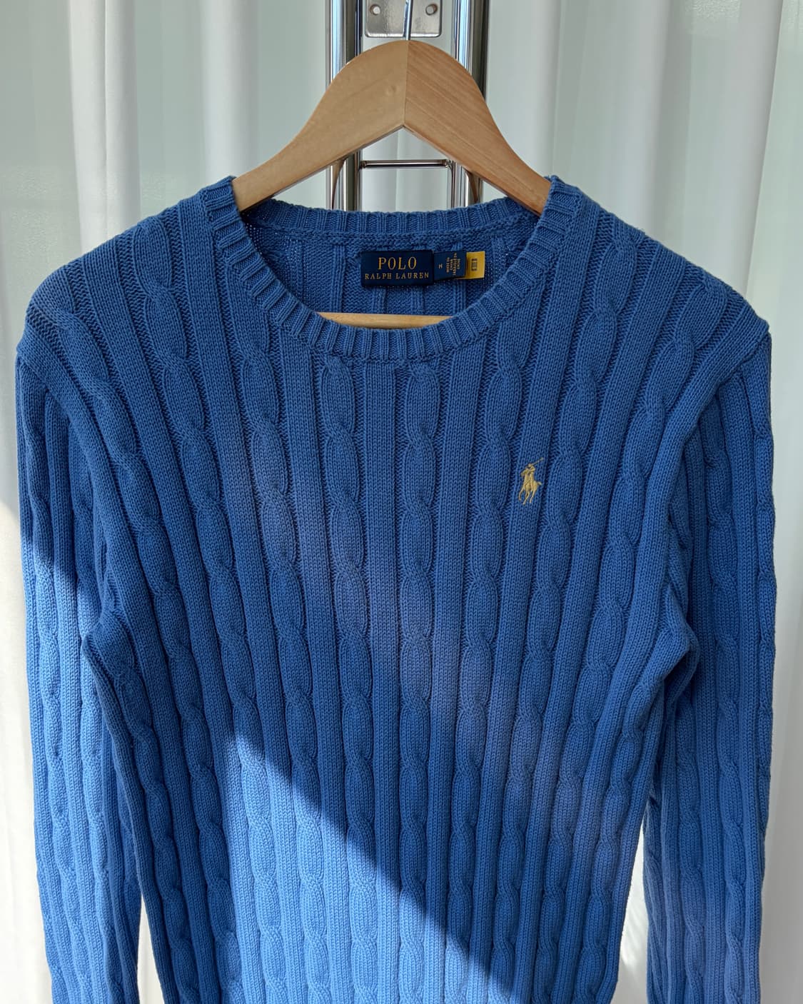 [M]폴로 랄프로렌 꽈배기 케이블 코튼 니트 상품이미지5