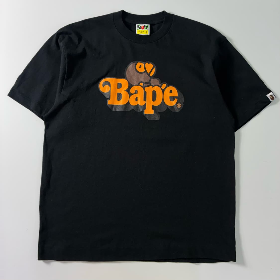 Bape  베이프 마일로 온 블랙 반팔티셔츠  상품이미지1