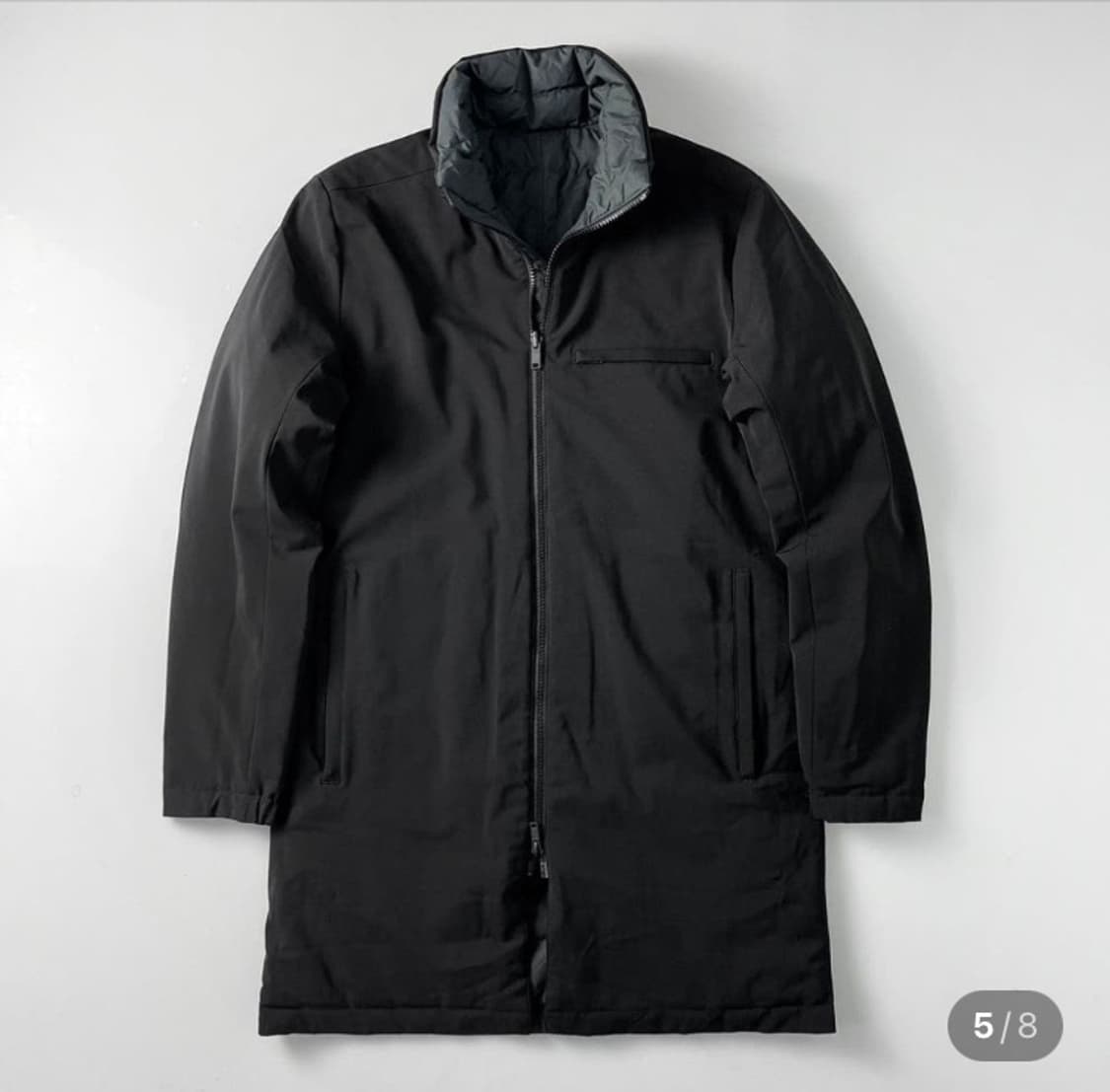 Theory 띠어리 루거 백화점판 리버시블 패딩 코트S 상품이미지1