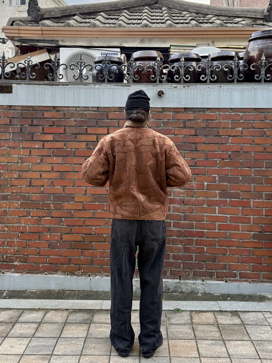 80s 이세이미야케 하이 스포팅기어 시어링자켓 M(XL) 상품이미지4