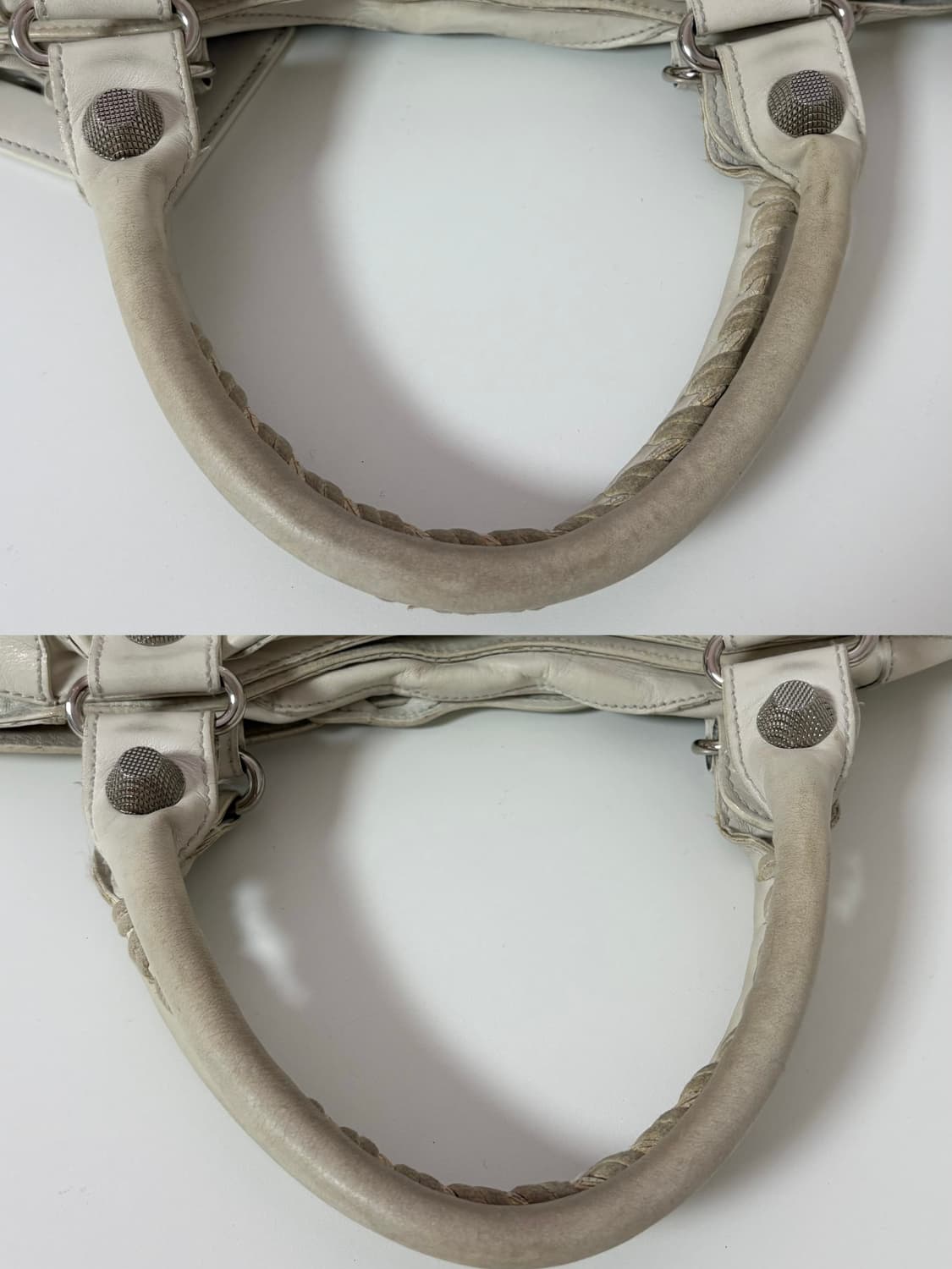 발렌시아가 자이언트 모터백 아이보리 상품이미지9