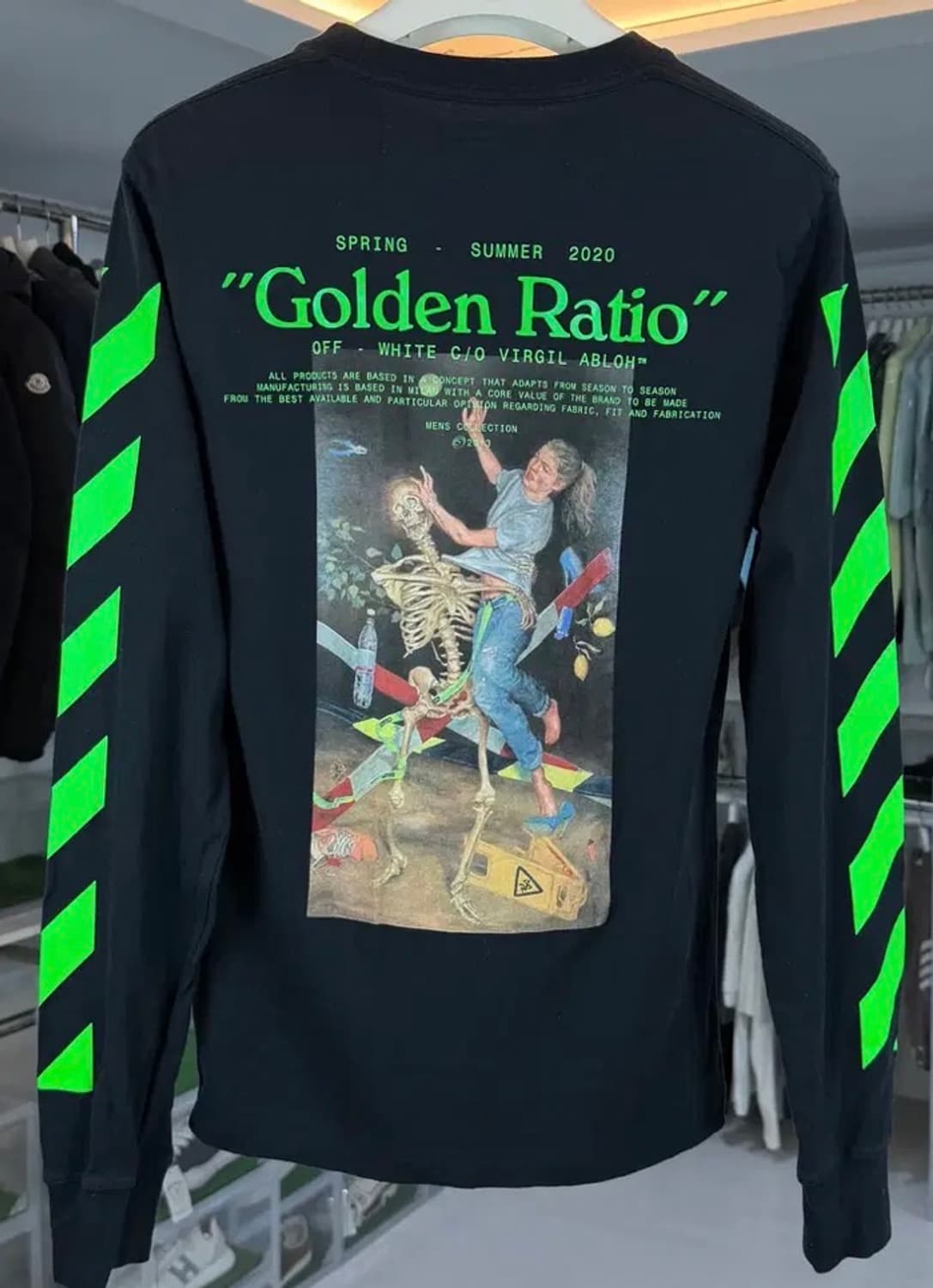 오프화이트 골든라티오 파스칼 롱슬리브 상품이미지2