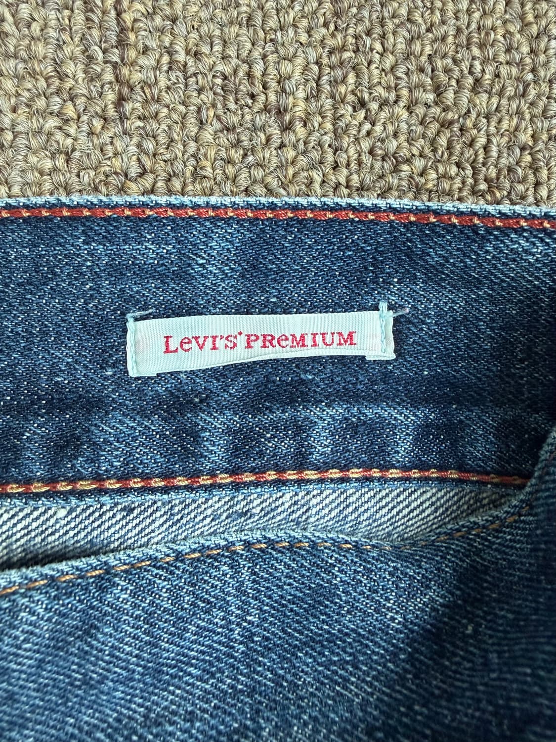Levis 리바이스 그린탭 스트레이트 프리미엄 5포켓 데님팬츠 상품이미지3