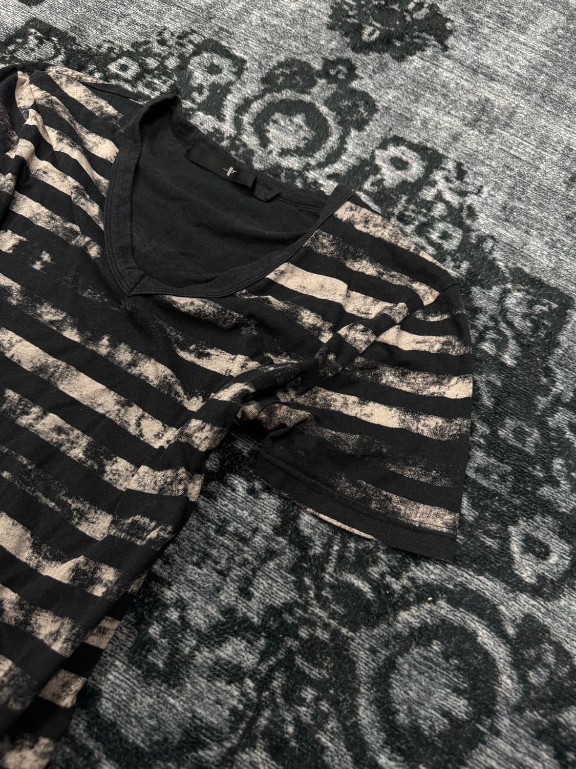 No id 00s vkei stripe top 상품이미지3