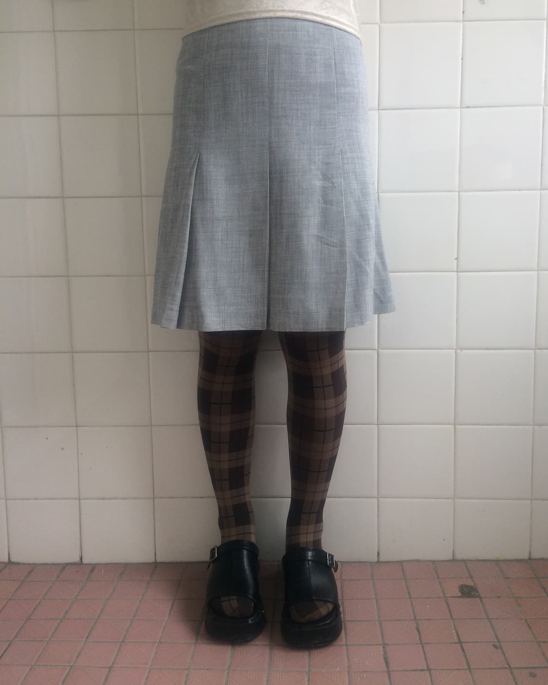 Pleats midi skirt 상품이미지4