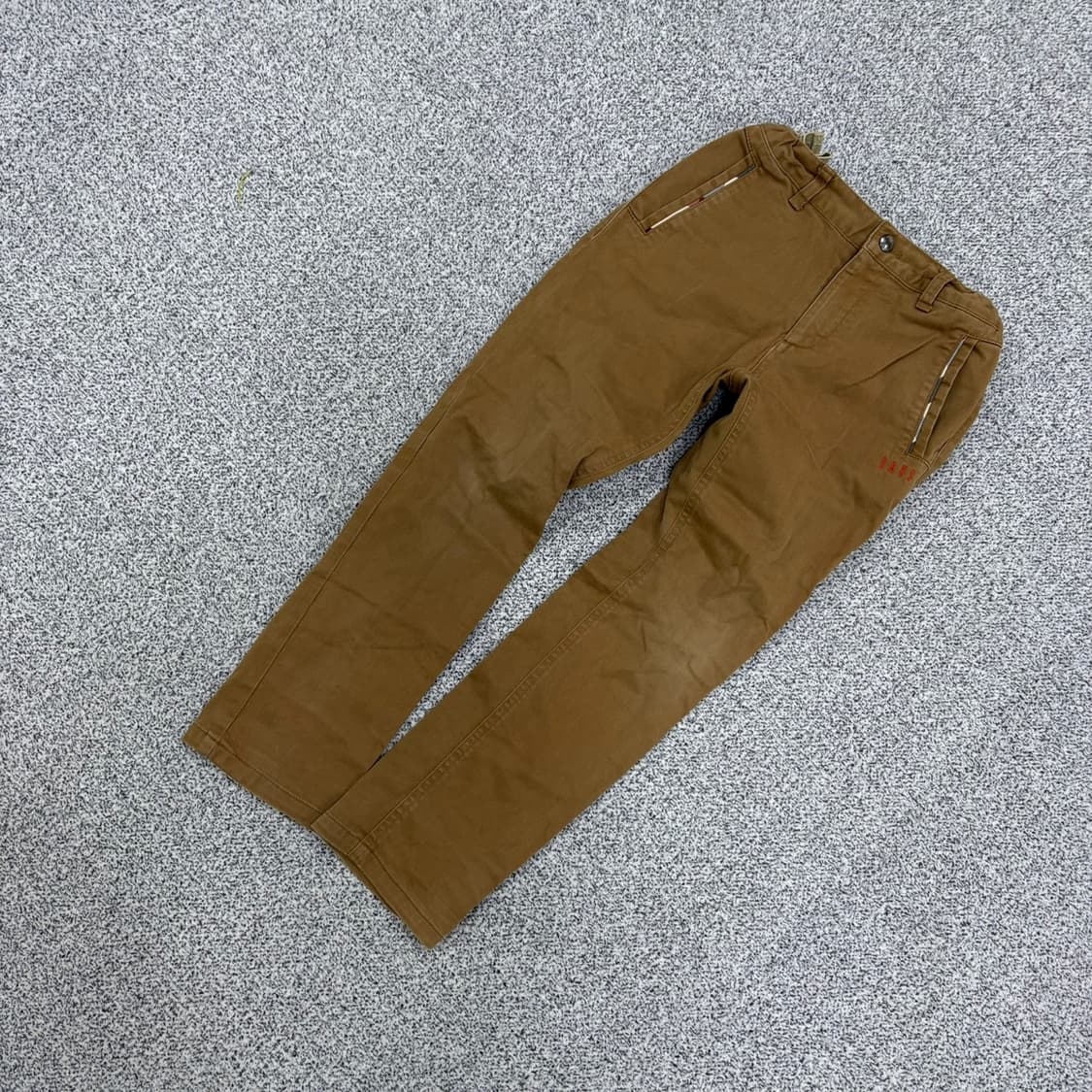 130(9Y) 닥스 키즈 브라운 면바지 0519J 상품이미지1