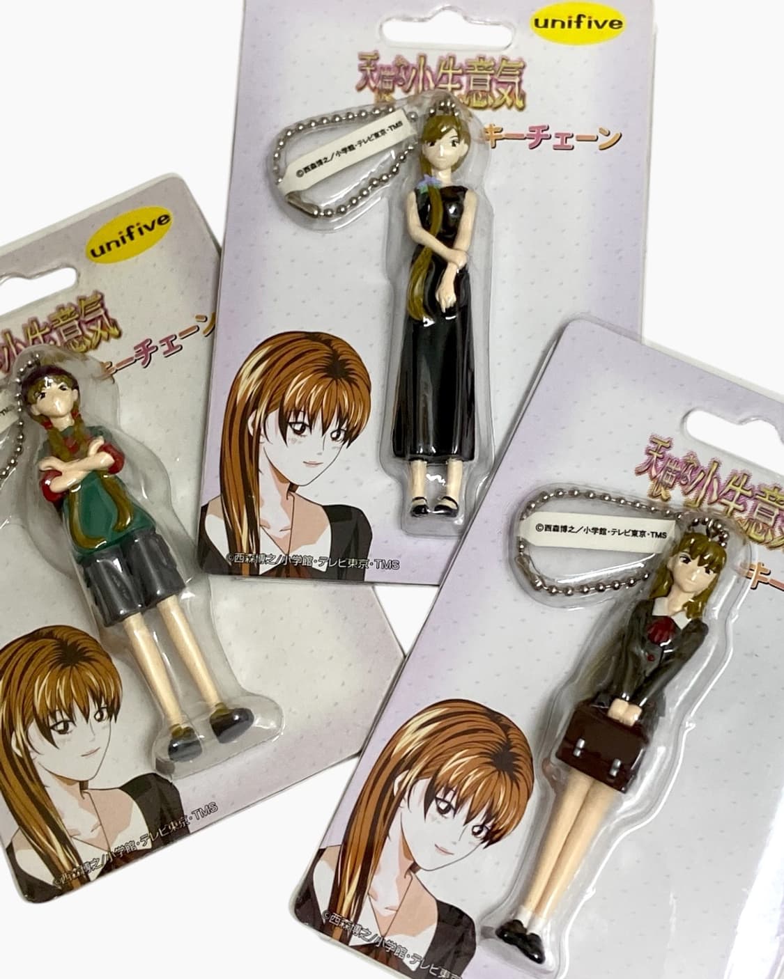 건방진천사 아마츠카 메구미 피규어키링 3종 상품이미지1