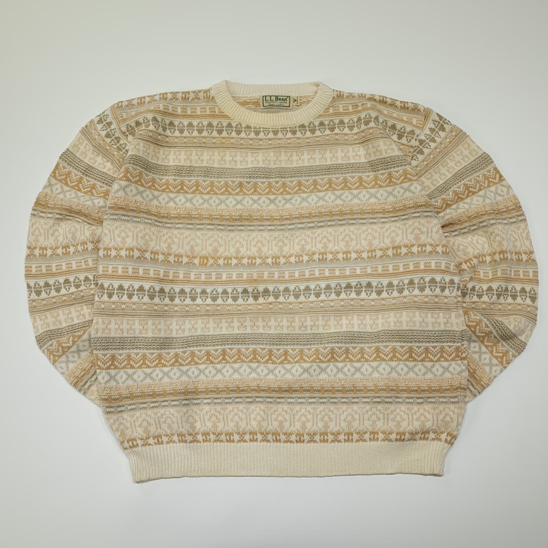 CL080 M 엘엘빈 미국판 페어아일 니트 상품이미지1