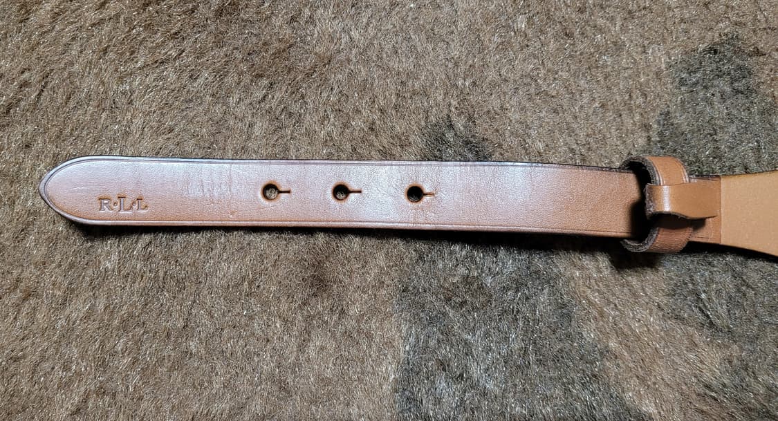 폴로 랄프로렌  로렌 가죽 디자인 벨트 상품이미지6