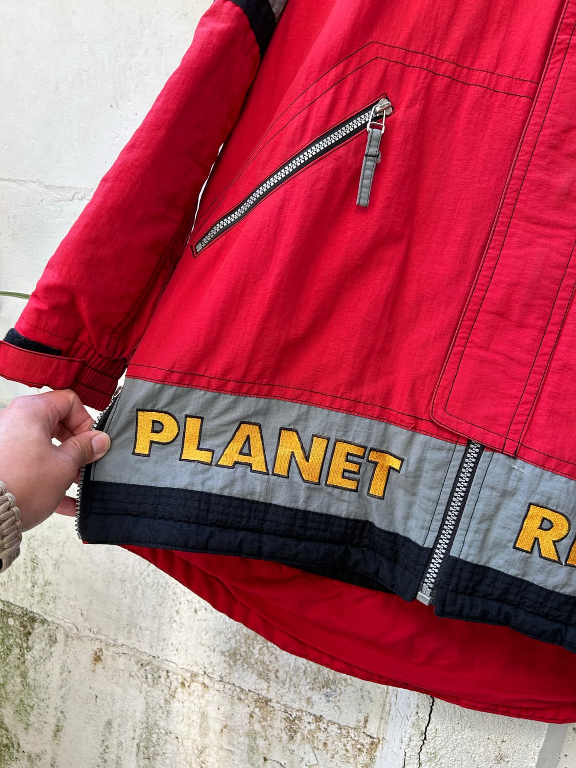 90s  한국리복  빈티지 오버사이즈 윈드브레이커 스노보드   파카 10 상품이미지9