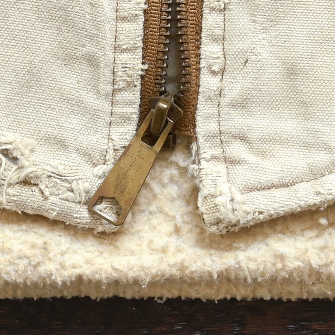 80s Carhartt 칼하트 빈티지 쉐르파 베스트 상품이미지6