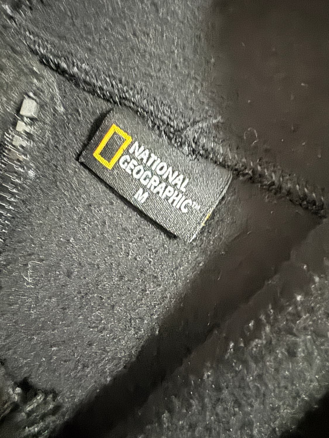 내셔널지오그래픽 리메이크 커스텀 와펜 플리스 후드 자켓 M 상품이미지3